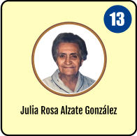 Julia Rosa Alzate Gonz�lez  13